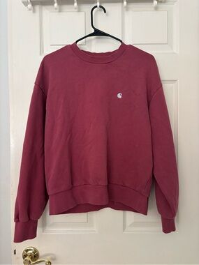 Carhartt Crewneck Sweatshirt in Mauve